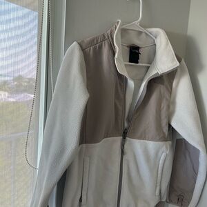 The North Face Women's Jacket - White and Tan